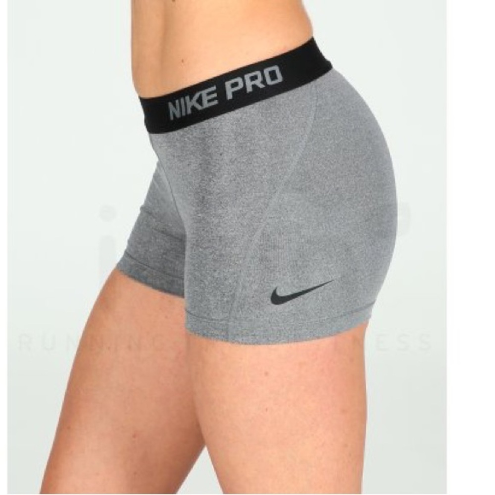 Nike Pro Women's Gray Shorts